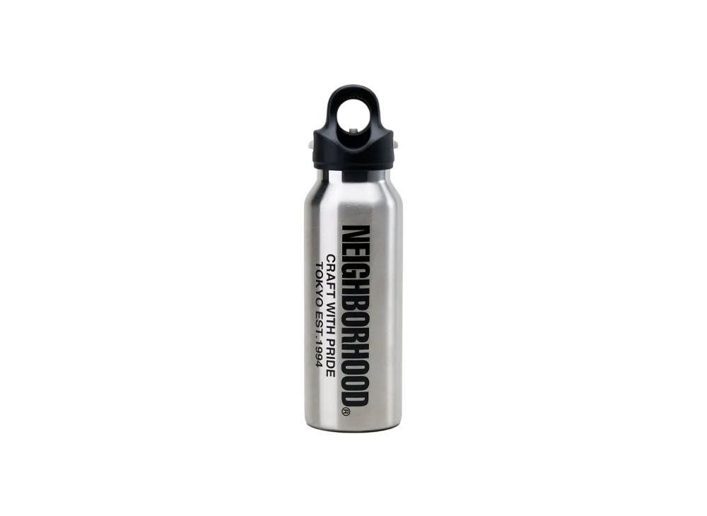 NEIGHBORHOOD x REVOMAX Vacuum Insulated Bottle 12Oz Slim "Silver"