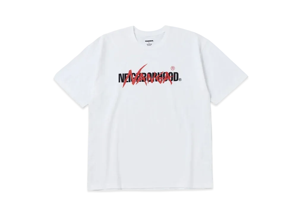 NEIGHBORHOOD x NANGA Tee SS "White"