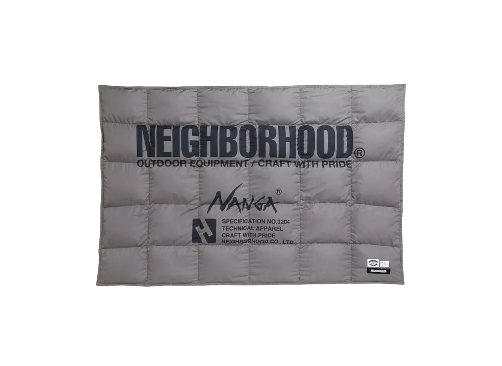 NEIGHBORHOOD x NANGA Down Half Blanket 