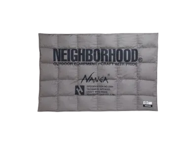 NEIGHBORHOOD x NANGA Down Half Blanket "Olive Drab"