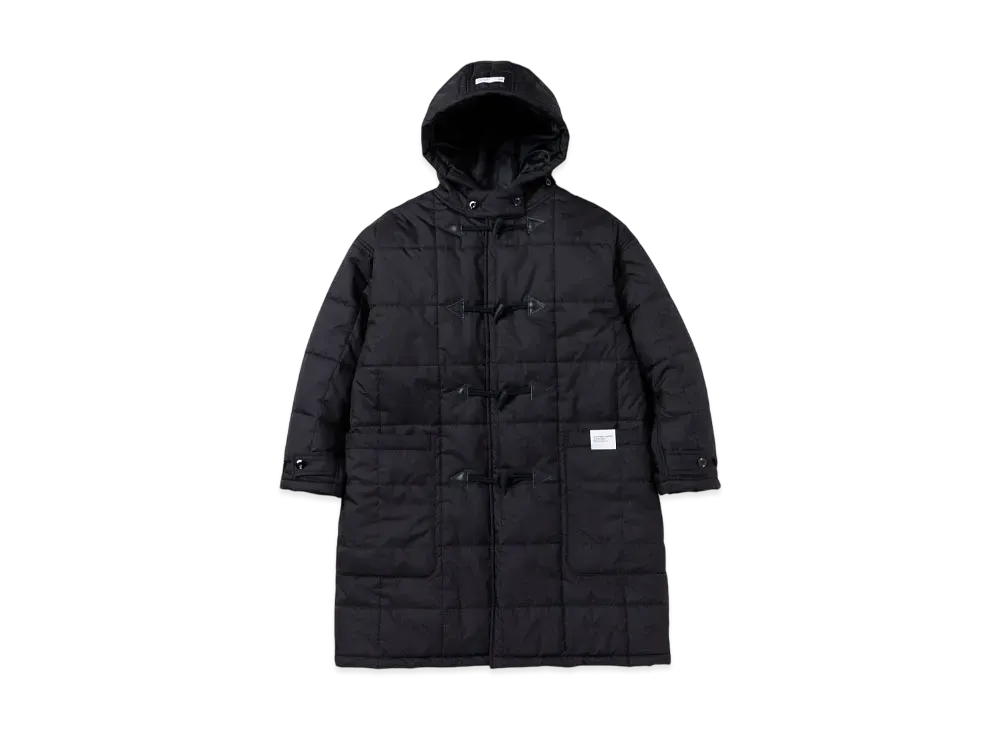 NEIGHBORHOOD Padded Duffle Coat "Black"