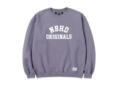 NEIGHBORHOOD Basic Sweat Shirt LS "Gray"