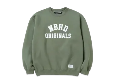 NEIGHBORHOOD Basic Sweat Shirt LS "Olive Drab"