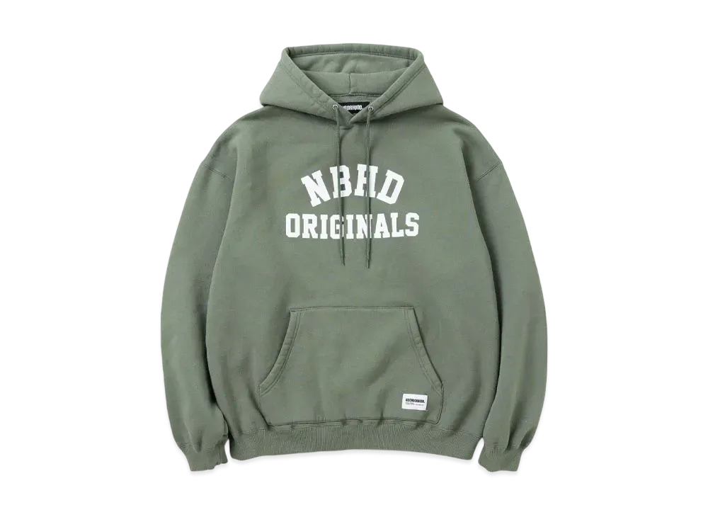 NEIGHBORHOOD Basic Sweat Hoodie LS "Olive Drab"