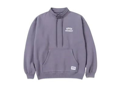 NEIGHBORHOOD Basic Sweat Stand Collar LS "Gray"