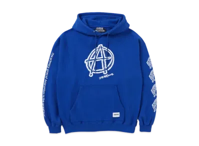 NEIGHBORHOOD ANARCHIC ADJUSTMENT . Sweat Hoodie LS "Blue"