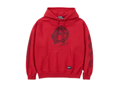 NEIGHBORHOOD ANARCHIC ADJUSTMENT . Sweat Hoodie LS "Red"