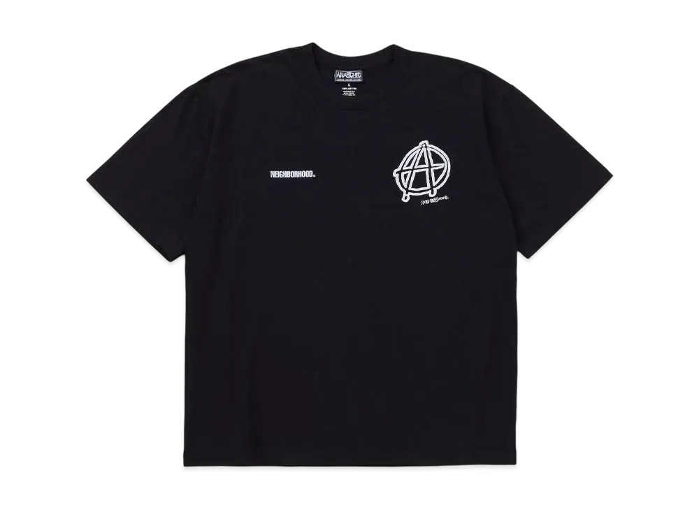 【関送無料】 Neighborhood Anarchic Adjustment Tシャツ ネイバーフッド“Aロゴ”Tシャツ＆フーディ、英発アナーキック