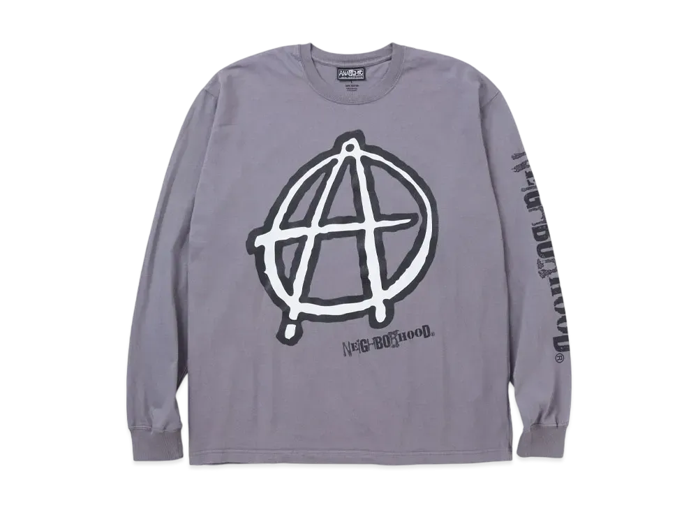 NEIGHBORHOOD ANARCHIC ADJUSTMENT . Tee LS "Gray"