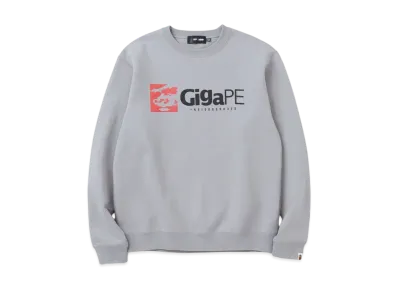 NEIGHBORHOOD x A BATHING APE Gigape Crewneck "Gray"