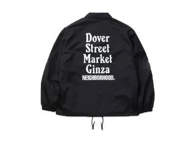 NEIGHBORHOOD x Dover Street Market Ginza Coach Jacket "Black"