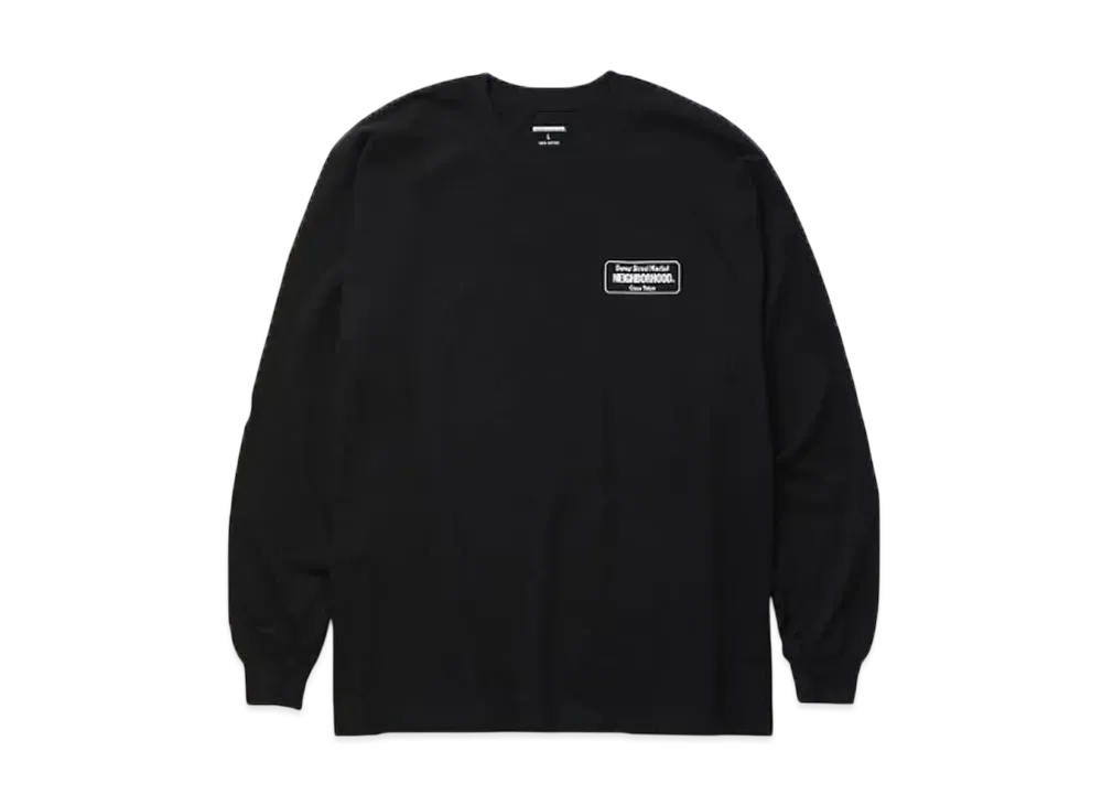 NEIGHBORHOOD x Dover Street Market Ginza L/S Tee "Black"