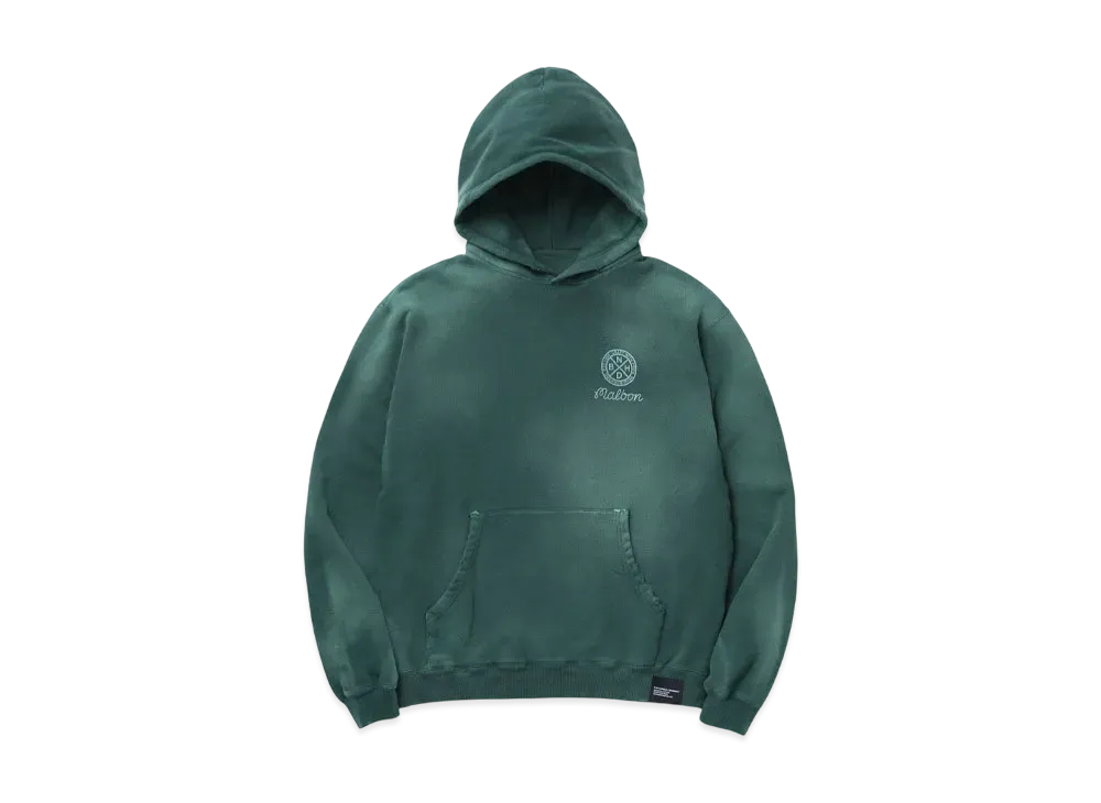 NEIGHBORHOOD x MALBON GOLF Savage Sweat Hoodie LS "Green"