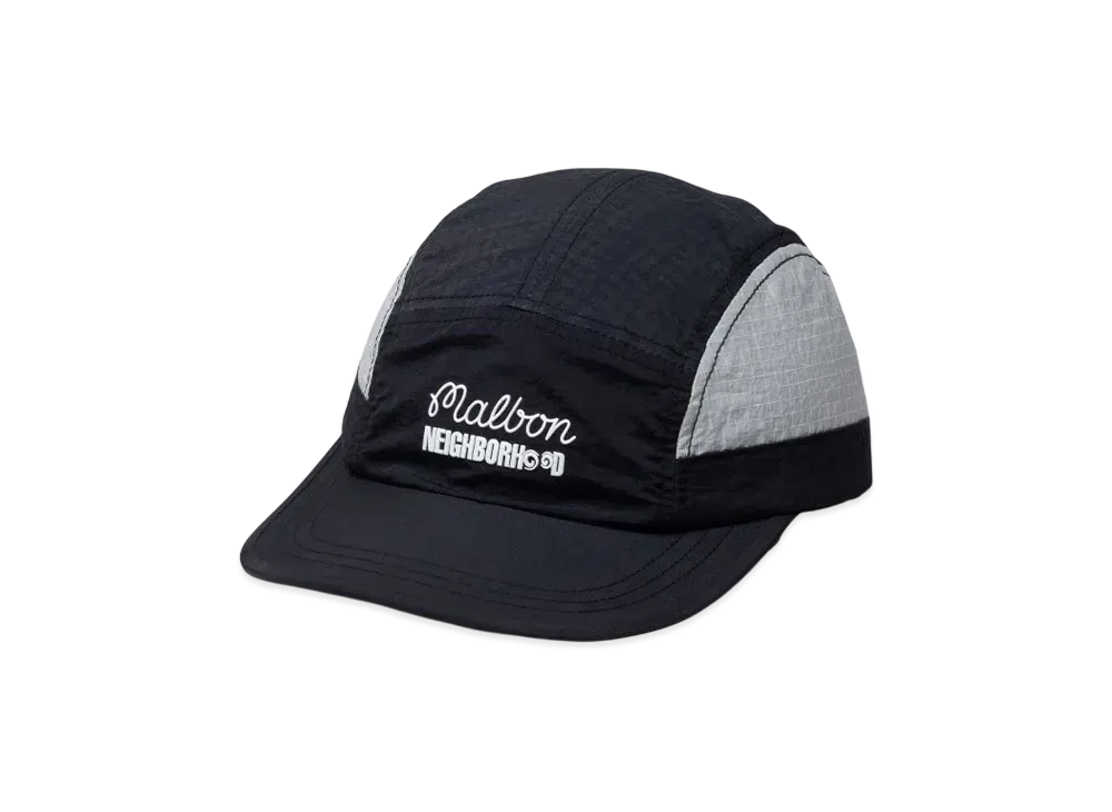 NEIGHBORHOOD x MALBON GOLF Camper Hat "Black"