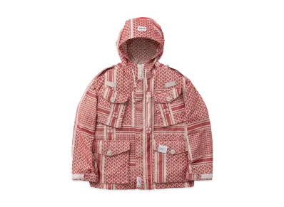NEIGHBORHOOD JQ Shemagh Smock Jacket "Red"