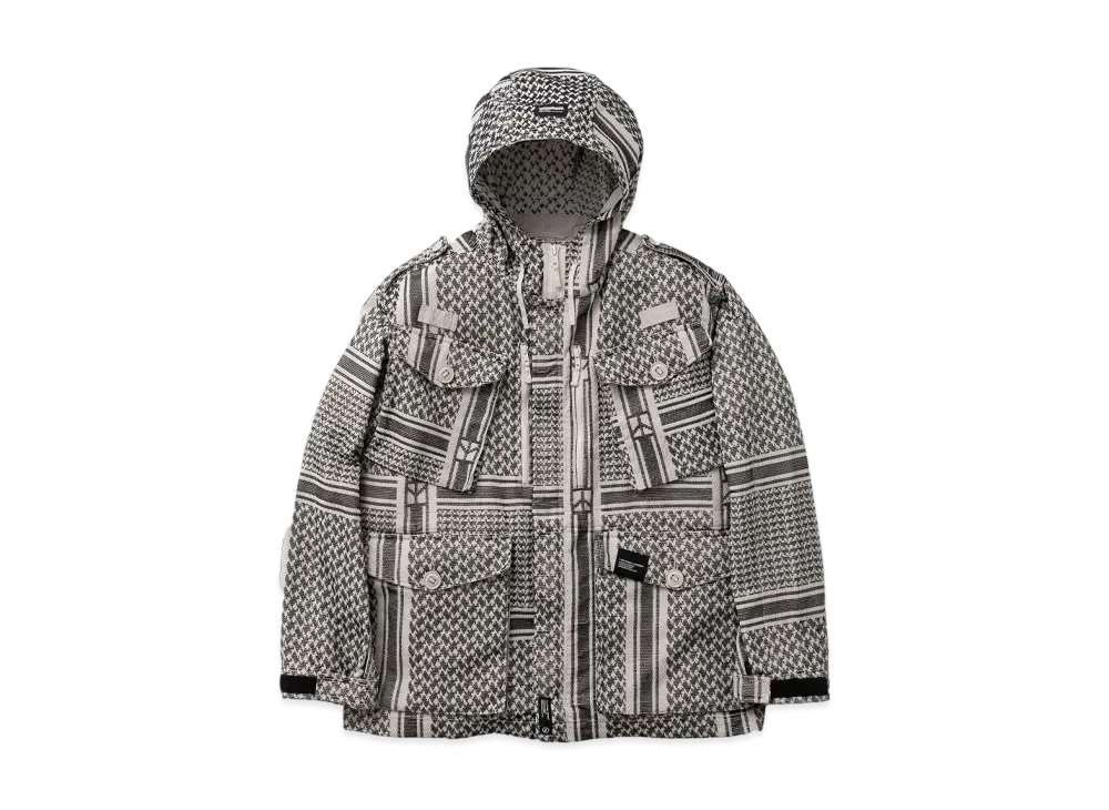 NEIGHBORHOOD JQ Shemagh Smock Jacket "White"
