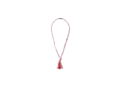 NEIGHBORHOOD JQ Braid Necklace "Red"
