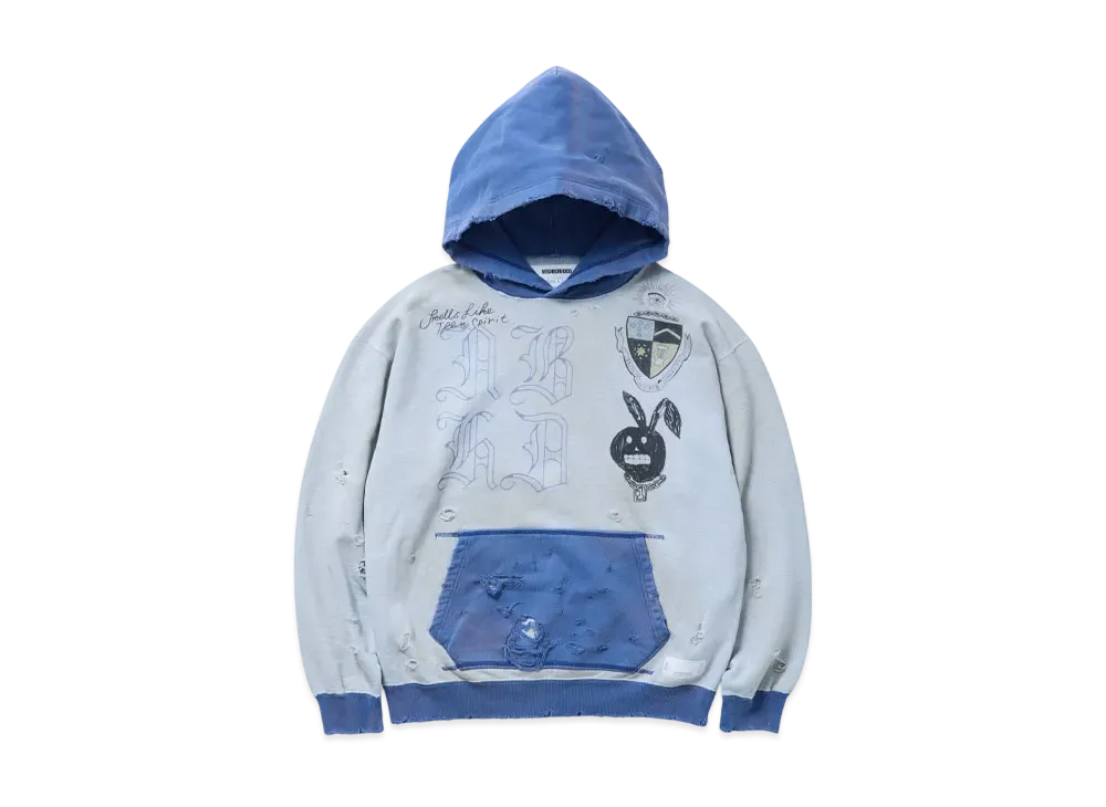NEIGHBORHOOD Savage Sweat Hoodie LS "Blue"