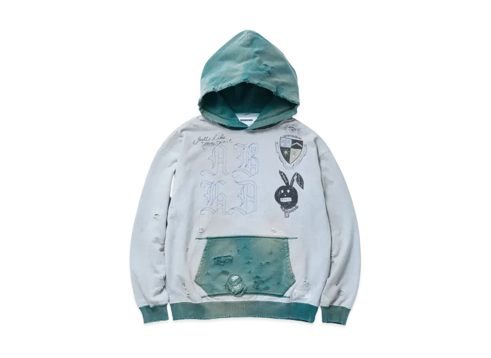 NEIGHBORHOOD Savage Sweat Hoodie LS "Green"