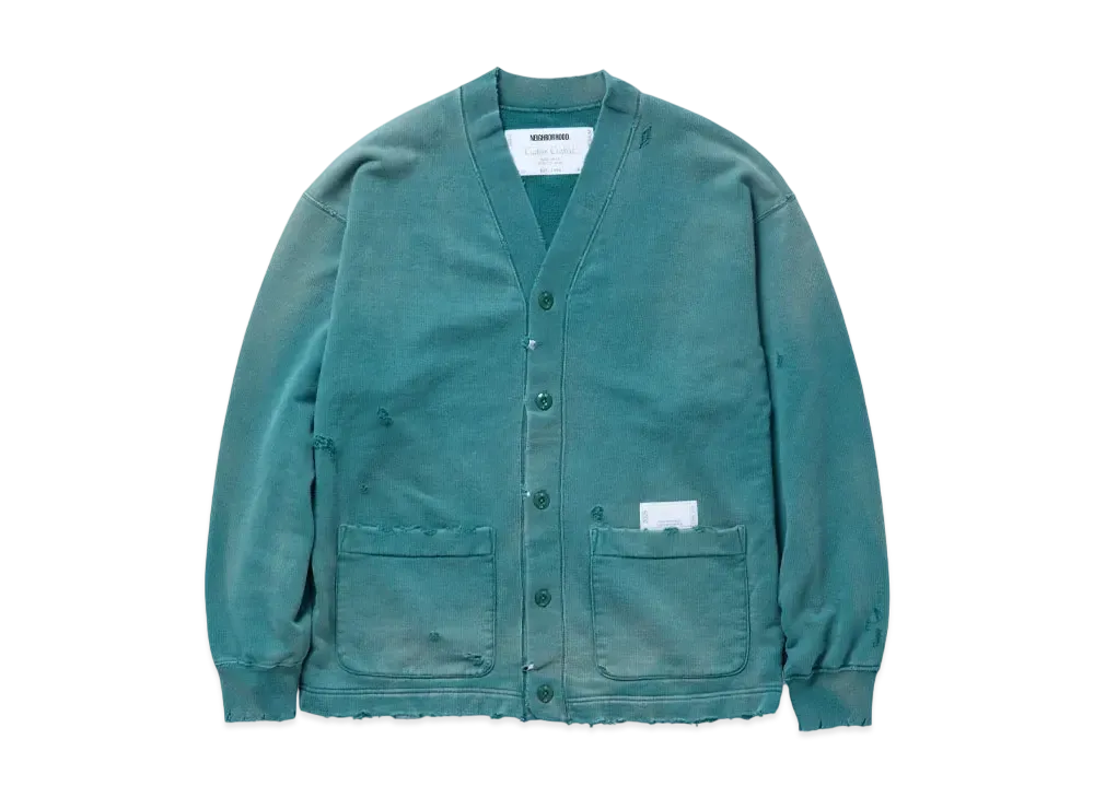 NEIGHBORHOOD Savage Sweat Cardigan LS "Green"