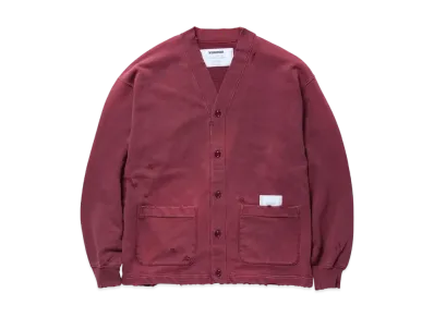 NEIGHBORHOOD Savage Sweat Cardigan LS "Burgundy"
