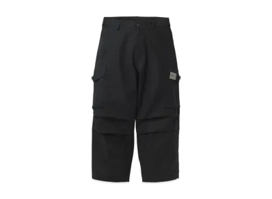 NEIGHBORHOOD Wide Cargo Pants "Black"