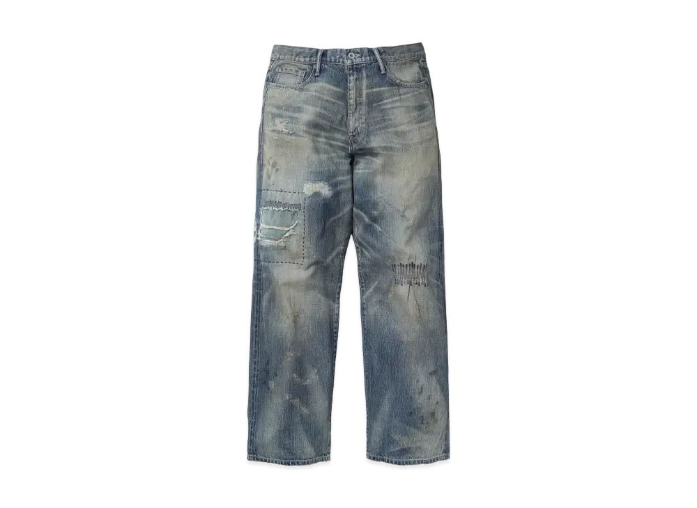 NEIGHBORHOOD Savage Denim DP Wide Pants "Indigo"