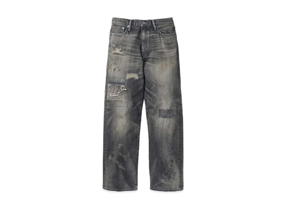 NEIGHBORHOOD Savage Denim DP Wide Pants "Black"