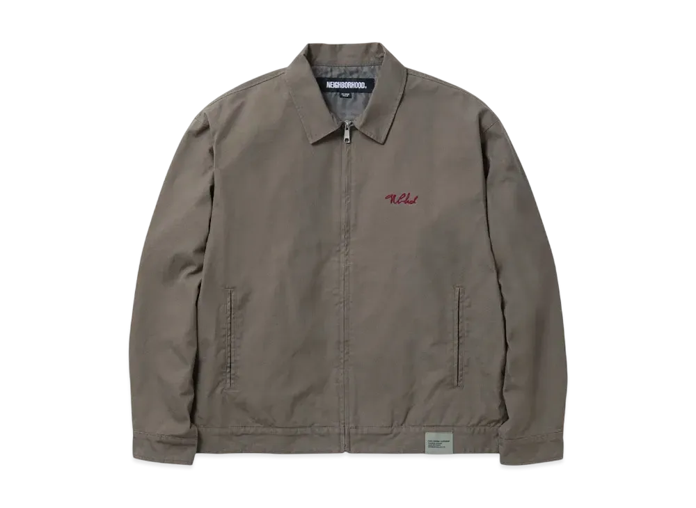 NEIGHBORHOOD Zip Work Jacket "Olive Drab"
