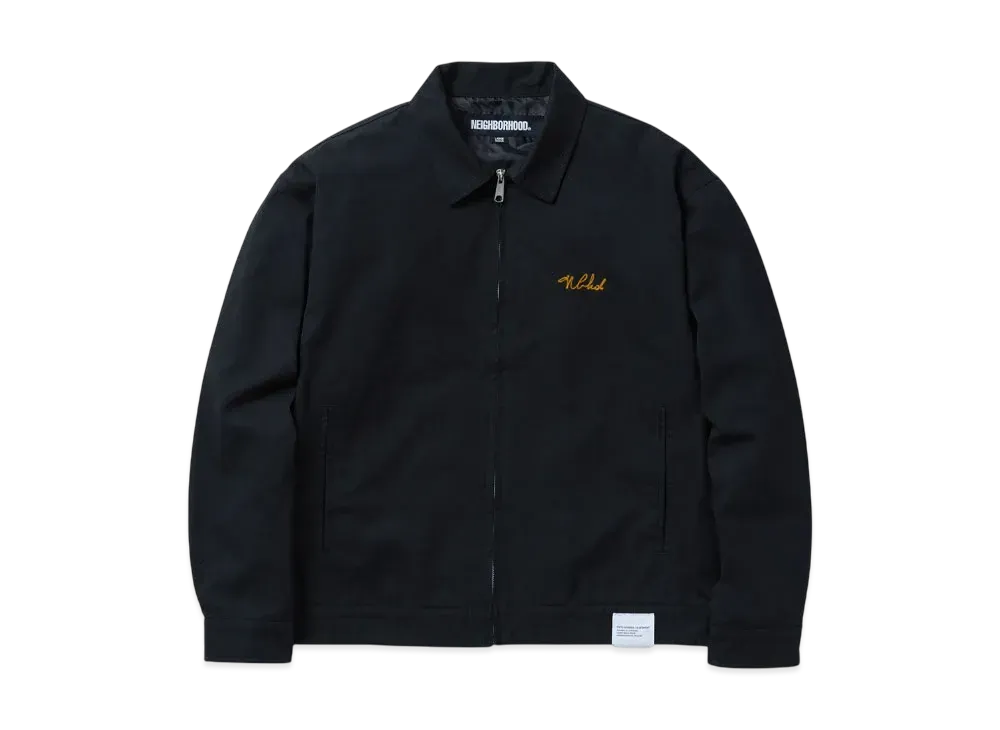NEIGHBORHOOD Zip Work Jacket "Black"