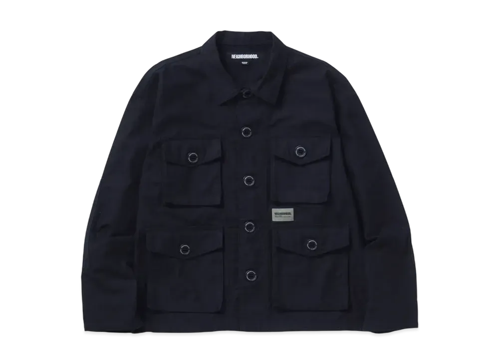NEIGHBORHOOD BDU Shirt LS "Black"