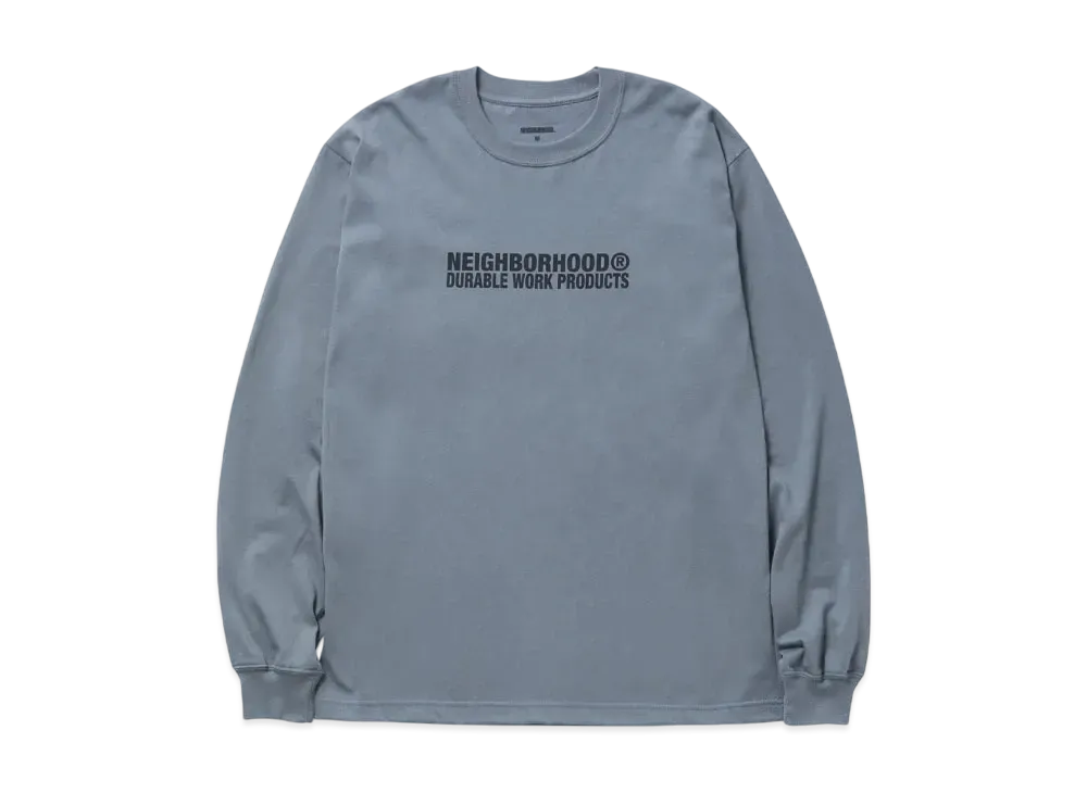 NEIGHBORHOOD NH . Tee LS-2 "Gray"