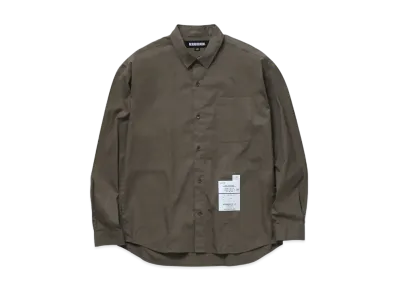 NEIGHBORHOOD Plain Shirt LS "Brown"