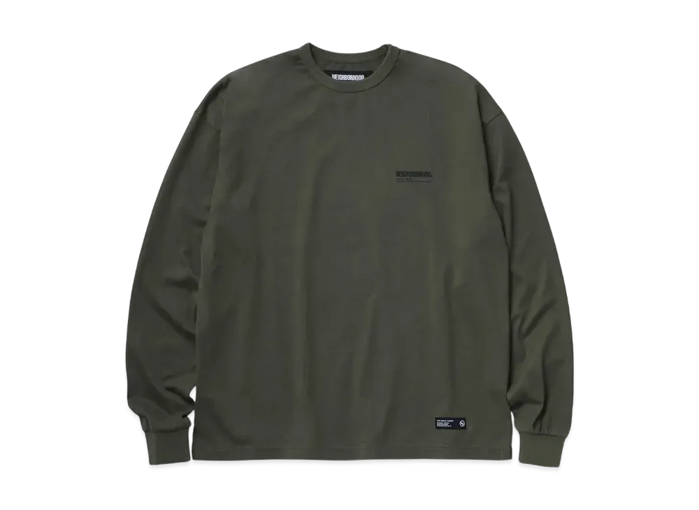 NEIGHBORHOOD Classic Crewneck LS "Olive Drab"