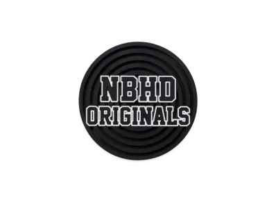 NEIGHBORHOOD Logo Coaster "Black"