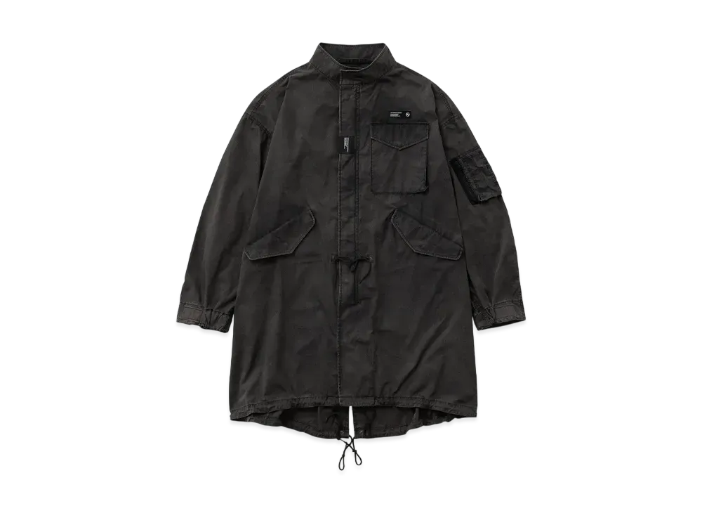 ネイバーフッド フェイデッド フィールド コート "ブラック"