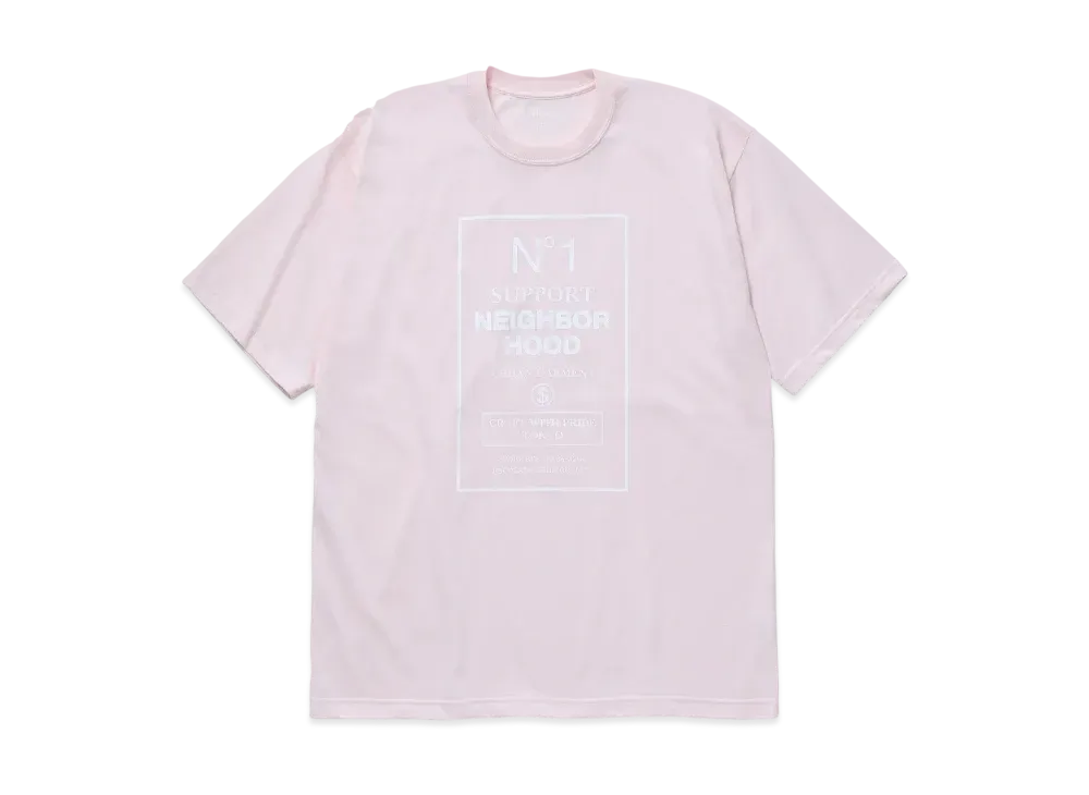 NEIGHBORHOOD NH . Tee SS-15 "Pink"