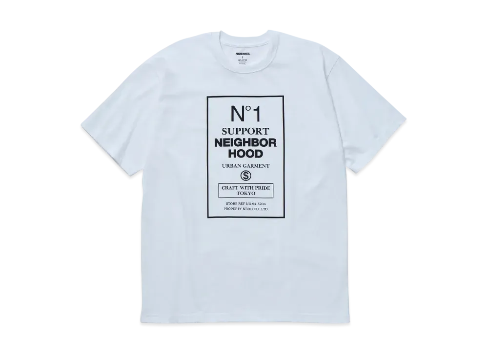 NEIGHBORHOOD NH . Tee SS-15 "White"