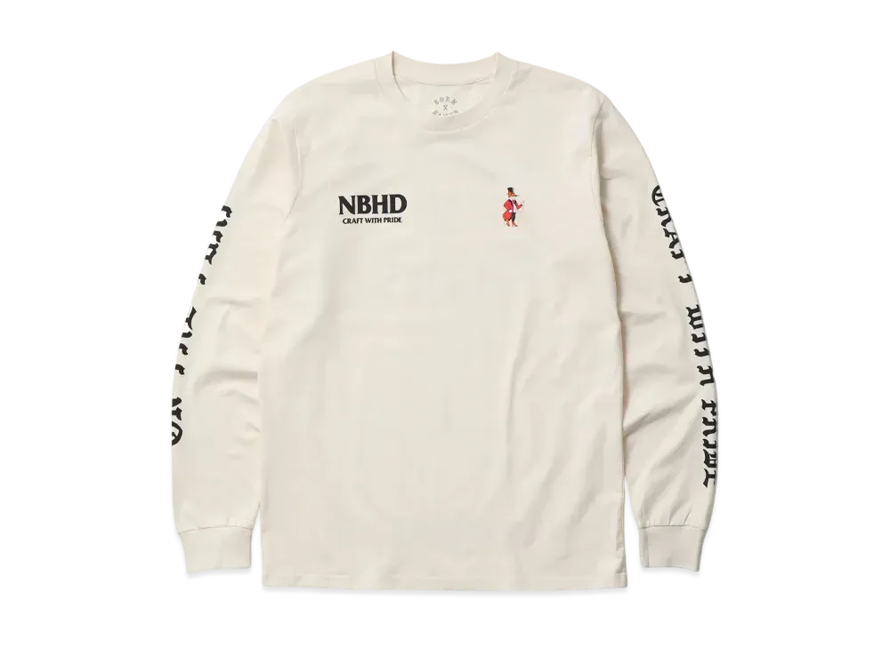 NEIGHBORHOOD x Born x Raised Tee LS-1 "Cream"