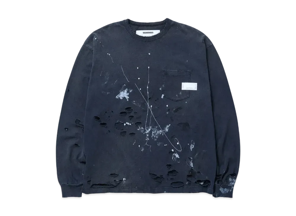NEIGHBORHOOD Savage Crewneck-P LS "Black"