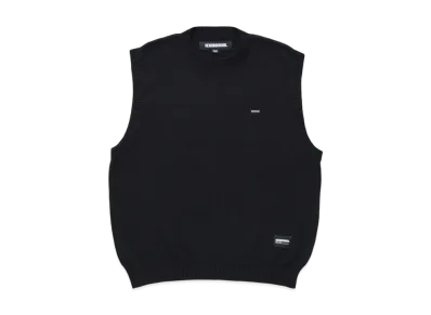 NEIGHBORHOOD Plain Crewneck Vest "Black"