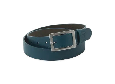 NEIGHBORHOOD Leather Wide Belt "Blue"