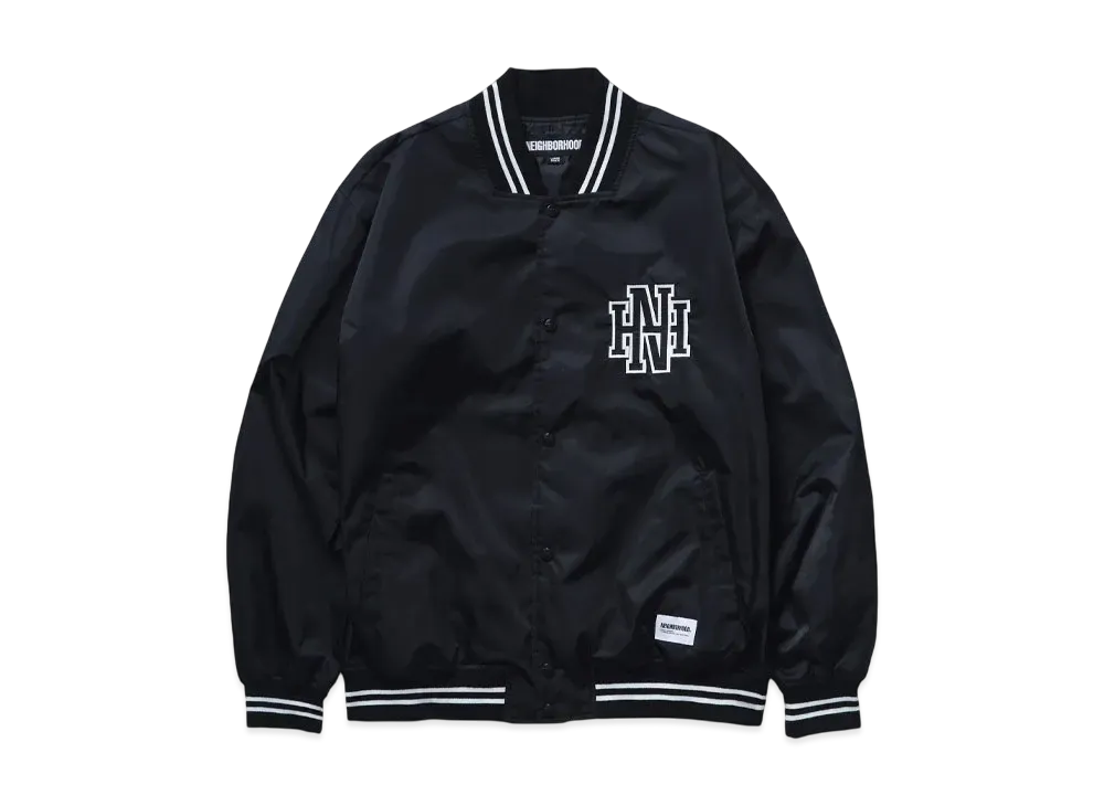 NEIGHBORHOOD Baseball Jacket "Black"