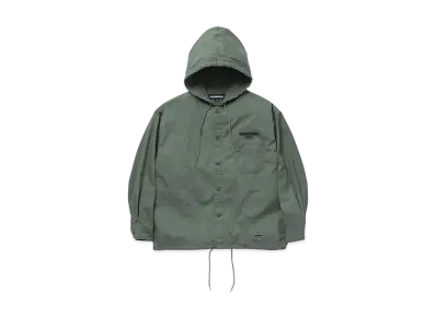 NEIGHBORHOOD Hooded Shirt LS "Olive Drab"