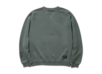 NEIGHBORHOOD Pigment Dyed Sweat Shirt LS "Olive Drab"