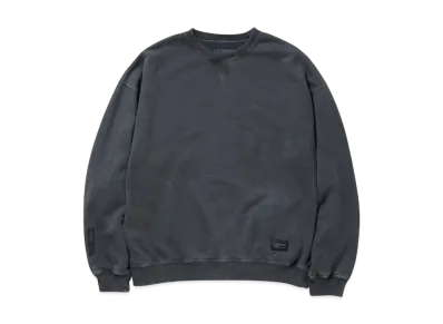 NEIGHBORHOOD Pigment Dyed Sweat Shirt LS "Black"
