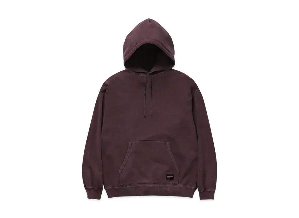NEIGHBORHOOD Pigment Dyed Sweat Hoodie LS "Burgundy"