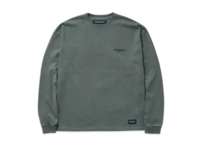 NEIGHBORHOOD Pigment Dyed Crewneck LS "Olive Drab"