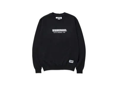 NEIGHBORHOOD OT . Sweat Shirt LS "Black"
