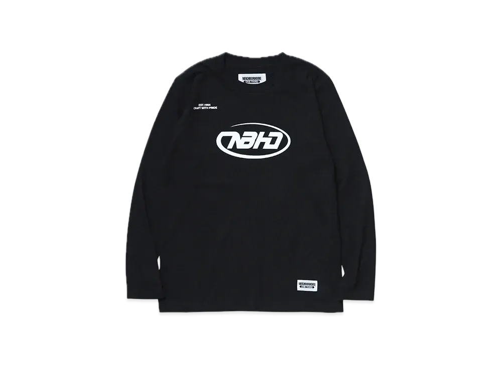 NEIGHBORHOOD OT . Tee LS-3 "Black"